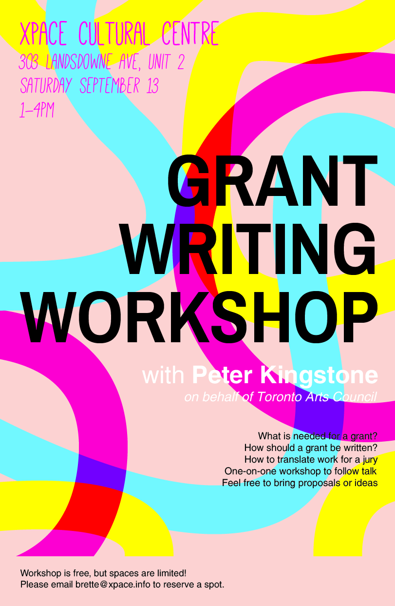 xpace Grant Writing