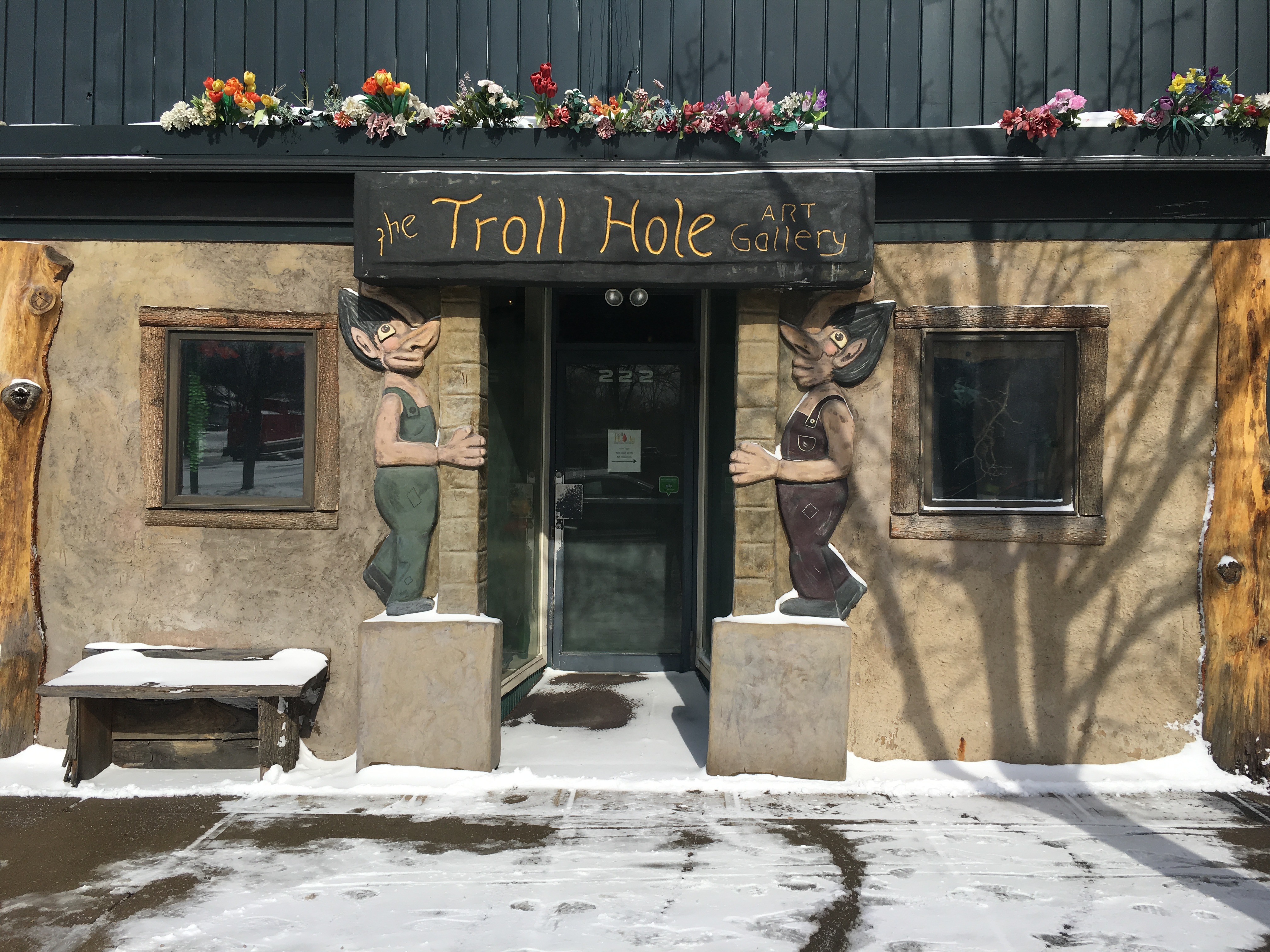 Troll Hole facade